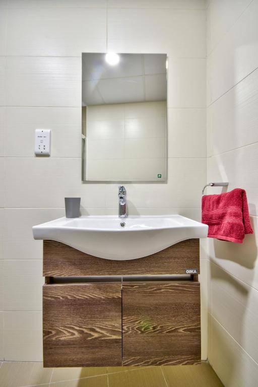 Koupelna v ubytování Central Suites St. Julian's