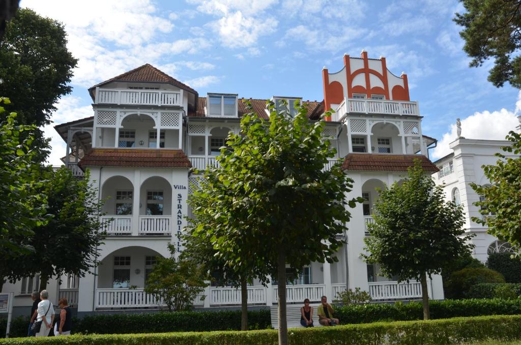 Zahrada ubytování Villa Strandidyll Wohnung 9