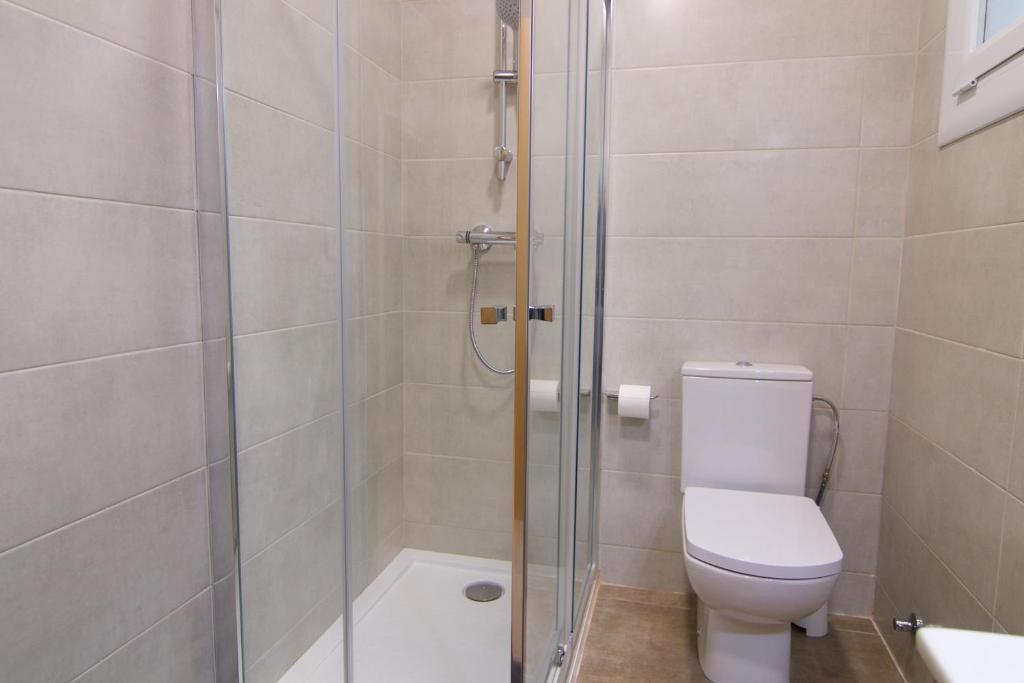 Koupelna v ubytování Apartaments IXA