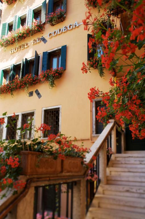 Balkón nebo terasa v ubytování Hotel Al Codega