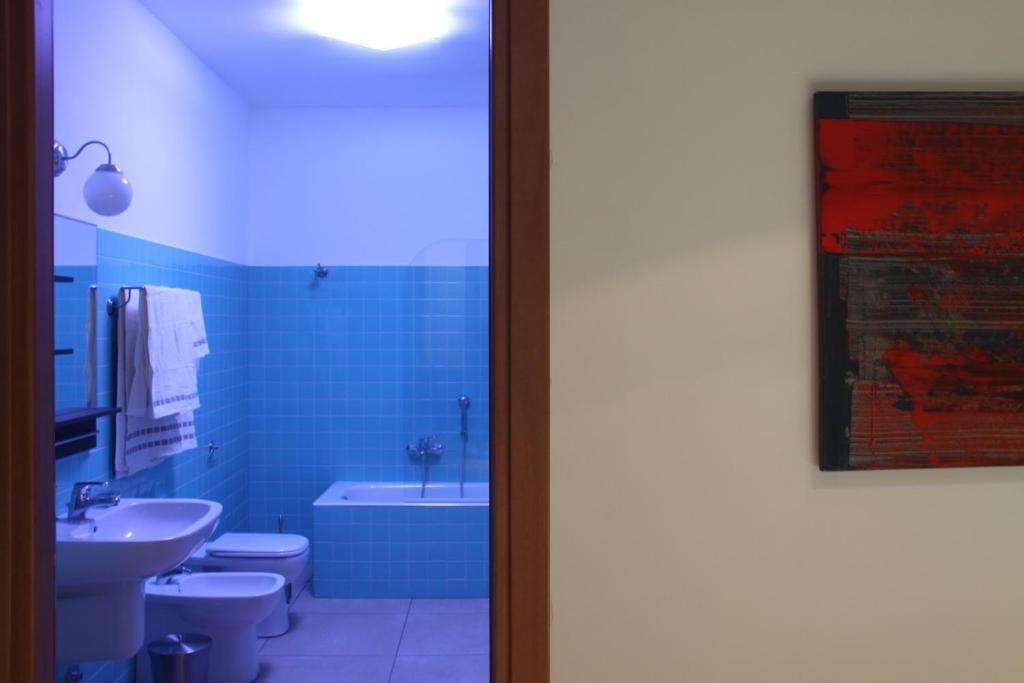Koupelna v ubytování Prenditempo