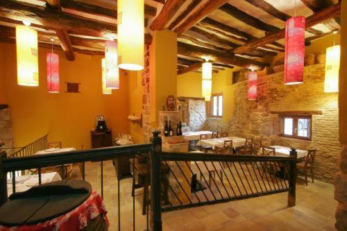 Restaurace v ubytování A Corona del Reino