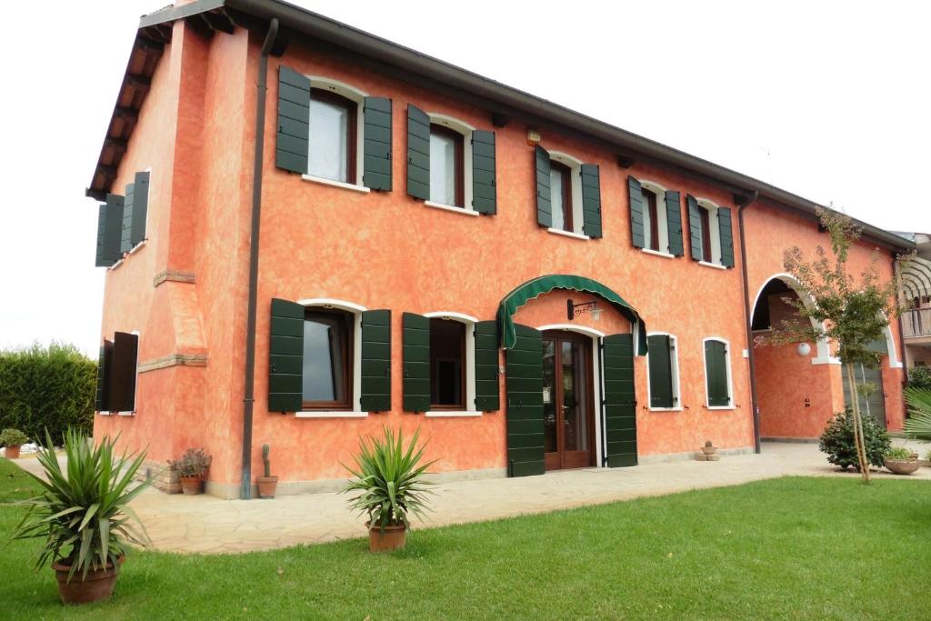 Budova, kde se bed and breakfast nachází