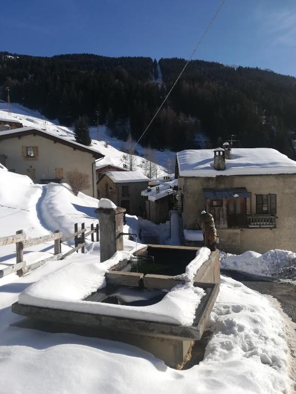 Chalet Del Cuore Guesthouse v zimě