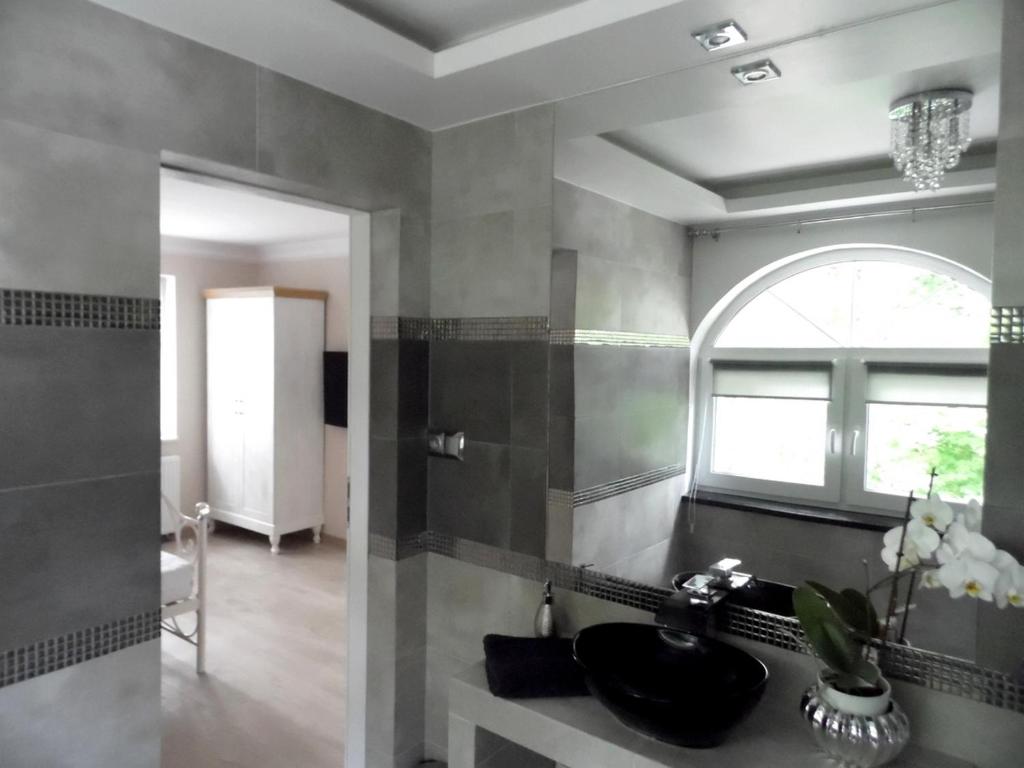 Kúpeľňa v ubytovaní Villa Śnieżka