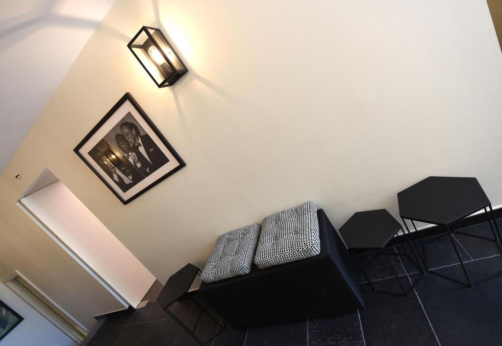 Posezení v ubytování Le 24 Hotel