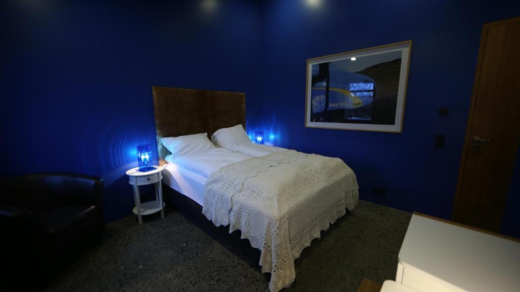 Postel nebo postele na pokoji v ubytování Drangar Country Guesthouse