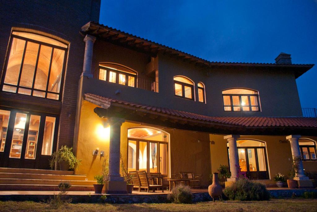 Budova, kde se bed and breakfast nachází
