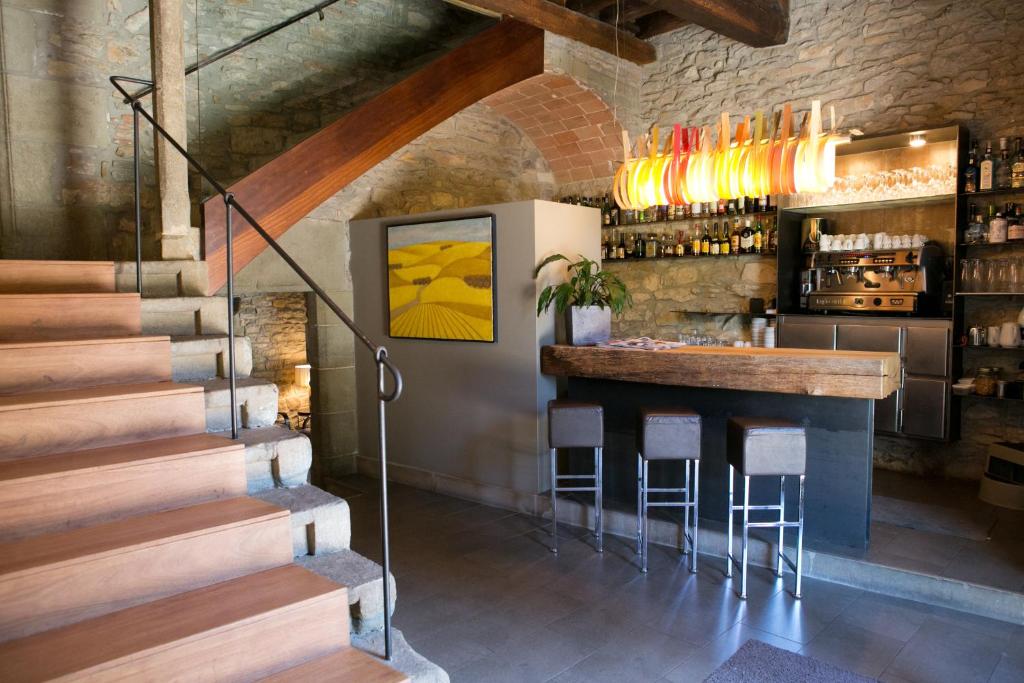 Lounge nebo bar v ubytování Mas Albereda