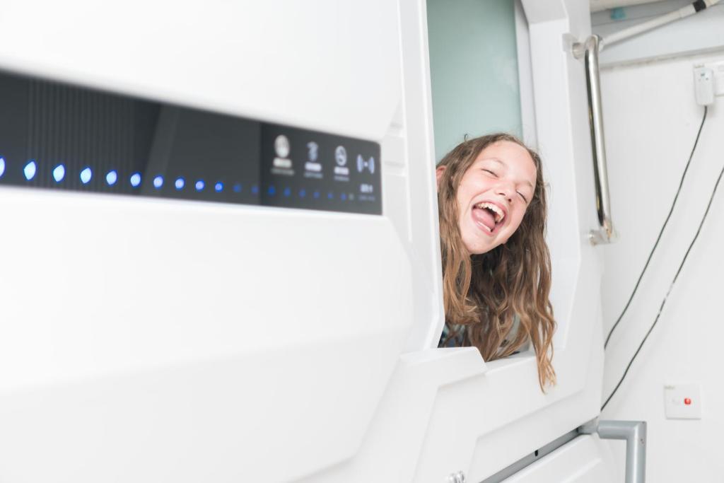 Hosté ubytování Seaview Capsule Hotel