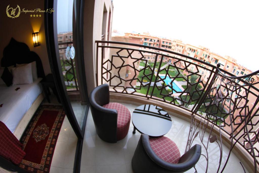 Balkón nebo terasa v ubytování Hotel Imperial Plaza & Spa