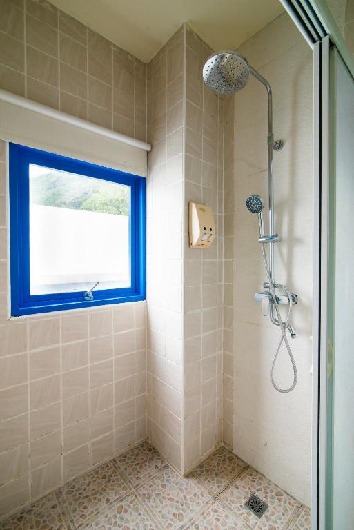 Koupelna v ubytování Shengtuolini B&B