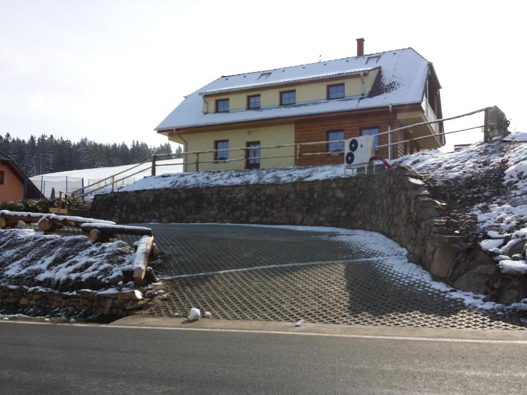 Apartmány Lucie v zimě