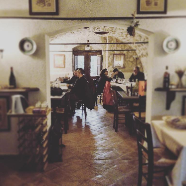 Restaurace v ubytování Le Case Di S. Andrea