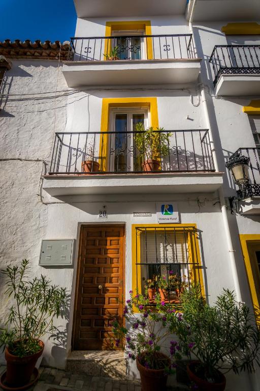 Balkón nebo terasa v ubytování Boutique Hotel La Posada del Angel Ojén