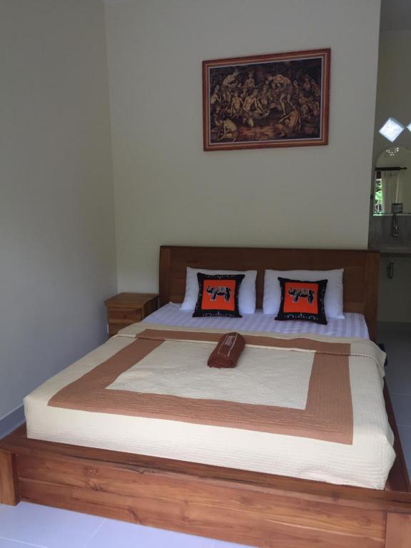 Postel nebo postele na pokoji v ubytování Blima Bali