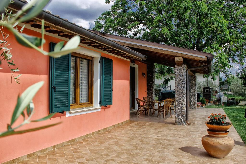 Budova, kde se bed and breakfast nachází