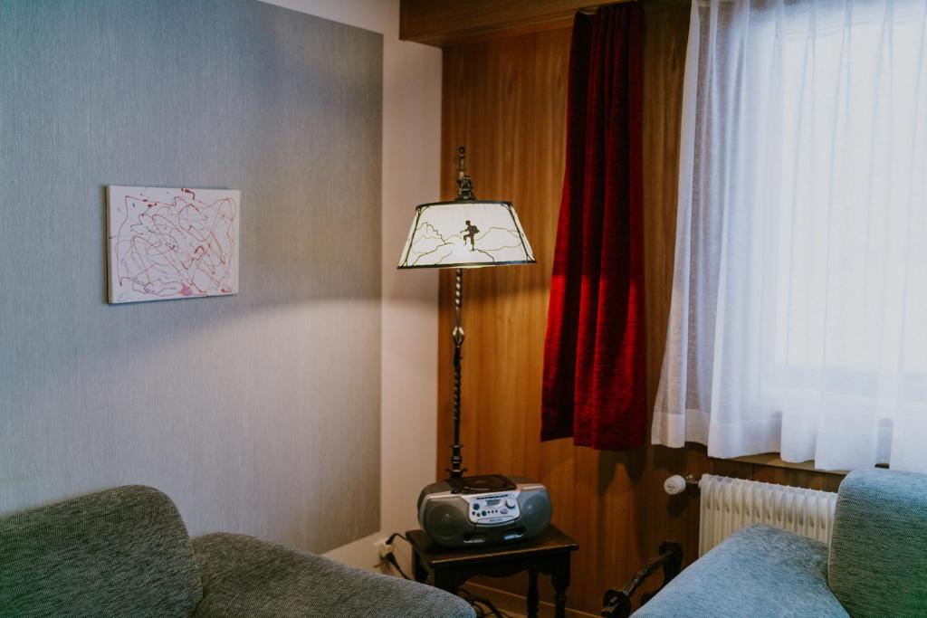 Posezení v ubytování Chalet Aloa