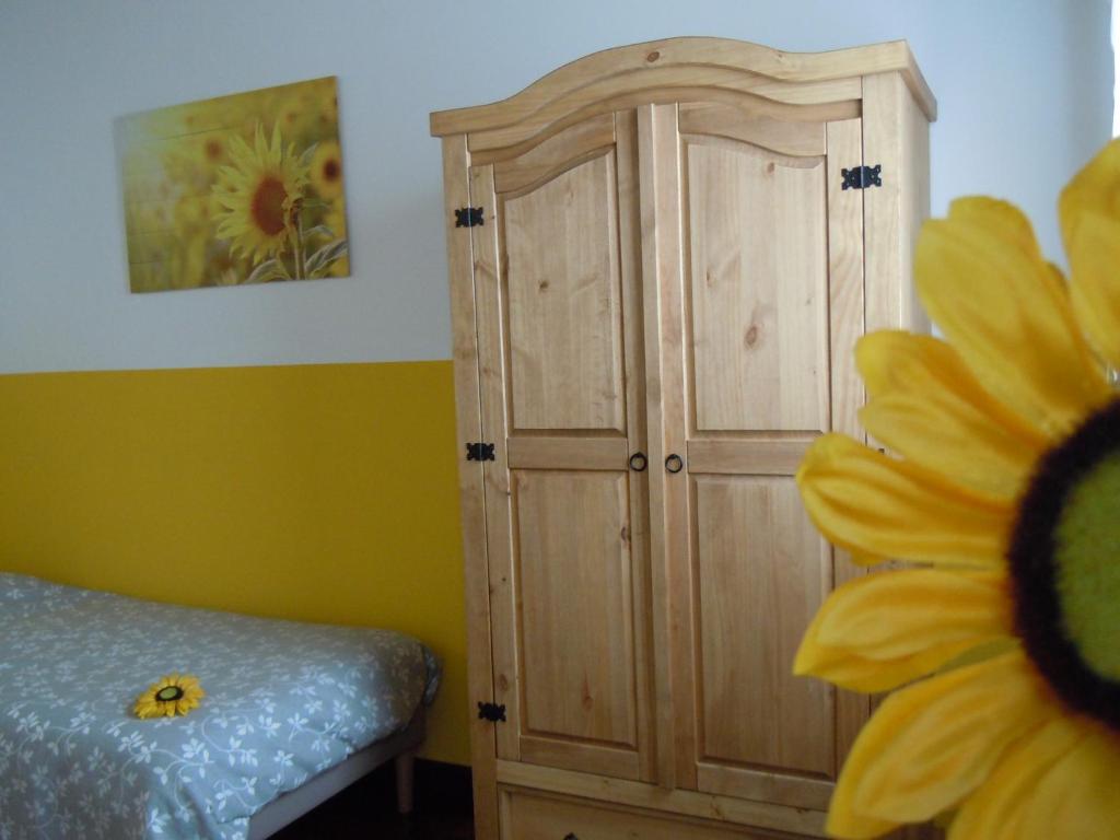 Postel nebo postele na pokoji v ubytování Il Farfasole