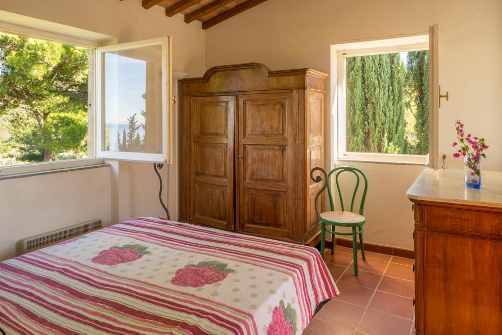 A bed or beds in a room at Case Danesi