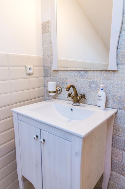 Koupelna v ubytování Guesthouse SaM