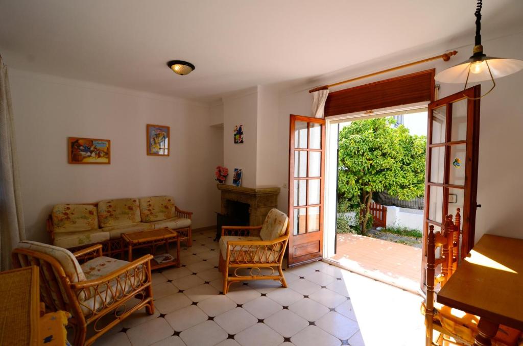 Posedenie v ubytovaní Casa la Flor