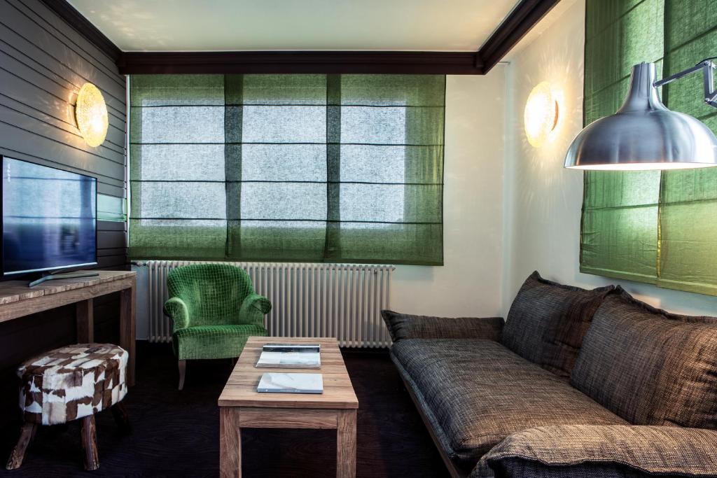 Posezení v ubytování Hotel Ormelune