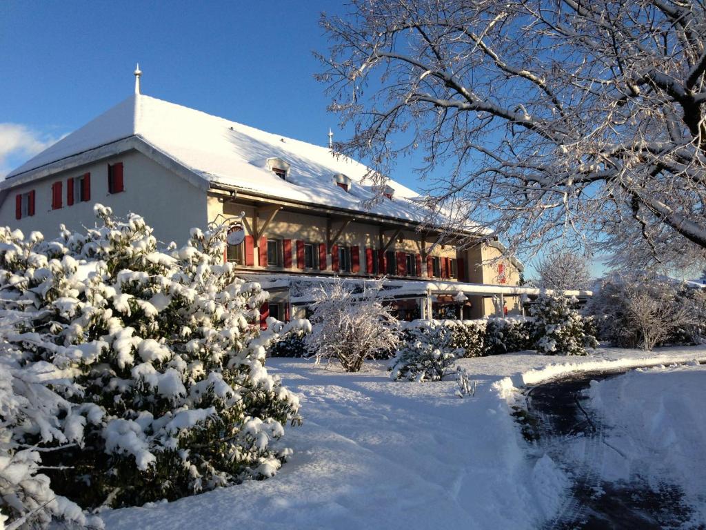 Auberge de la Réunion v zimě