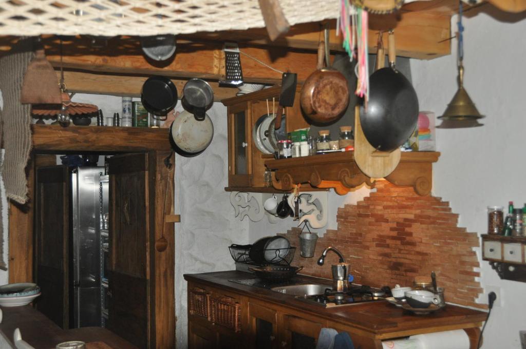 Kuchyň nebo kuchyňský kout v ubytování Pepper