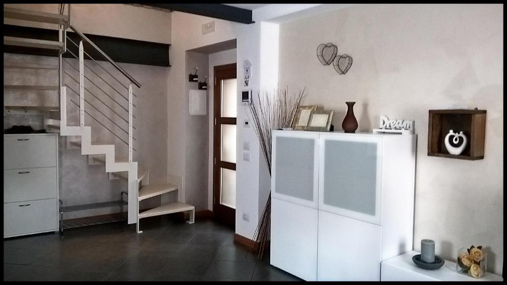 A kitchen or kitchenette at Casa Vacanze Borc dai Cucs