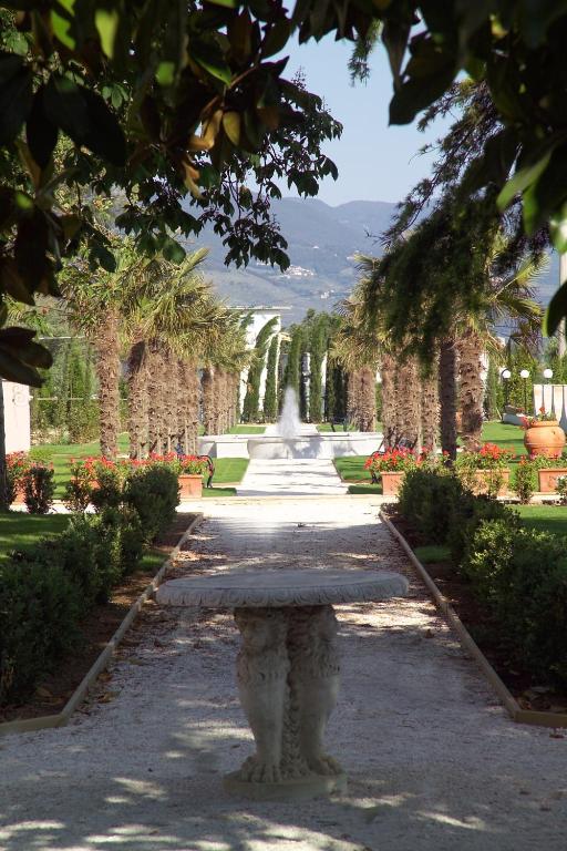 Zahrada ubytování Villa Santa Barbara