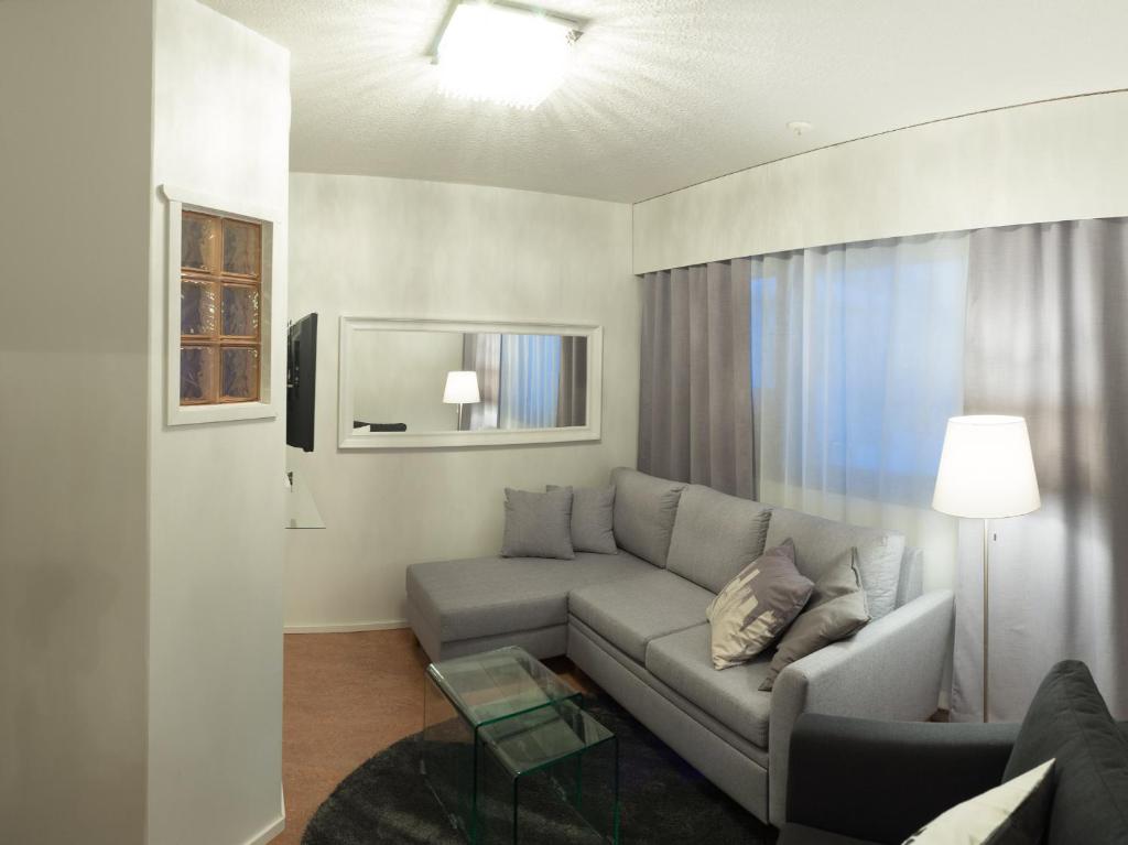 Posezení v ubytování Hotel Kittilä