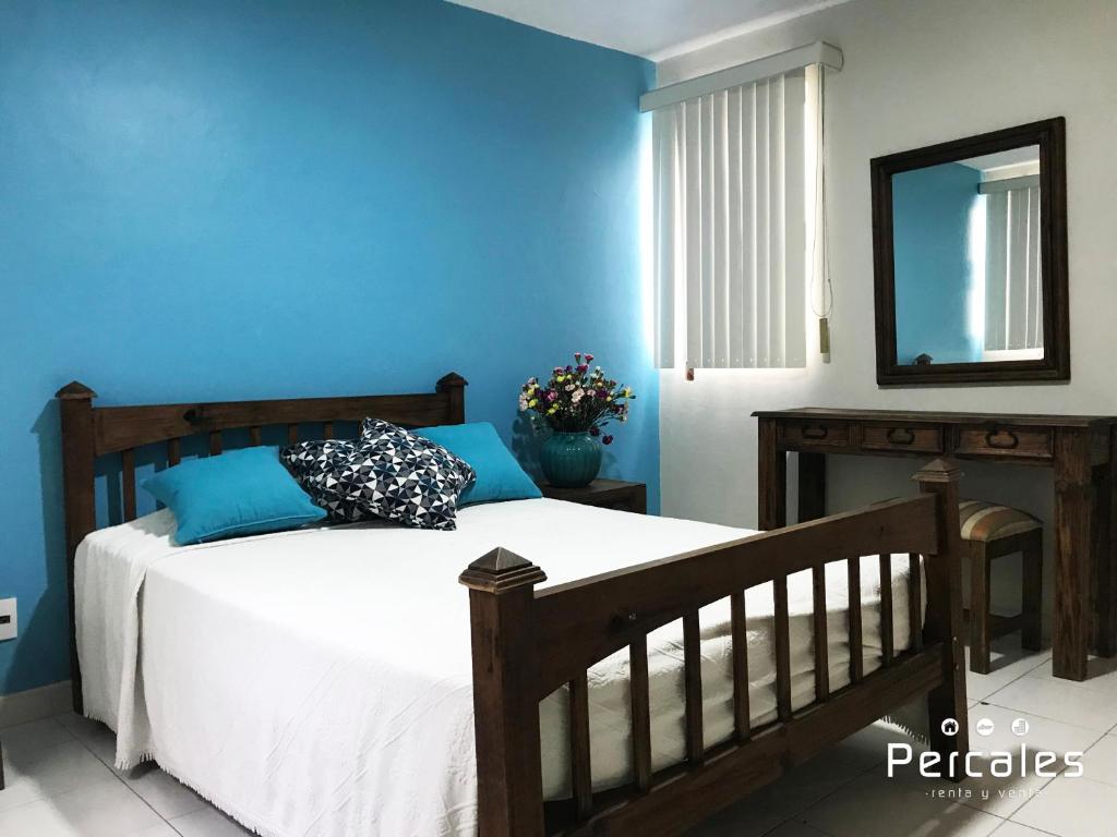 Postel nebo postele na pokoji v ubytování Inmobiliaria Percales