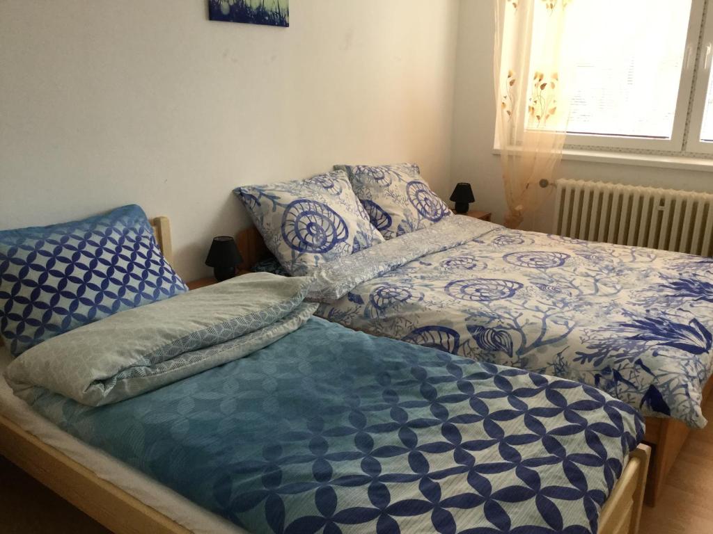 Postel nebo postele na pokoji v ubytování Lydiavi