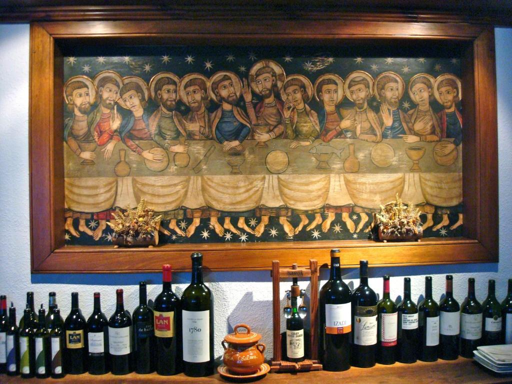 Nápoje v ubytování Hosteria Catalana