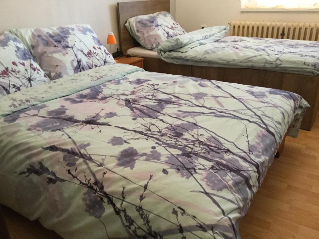 Postel nebo postele na pokoji v ubytování Lydiavi