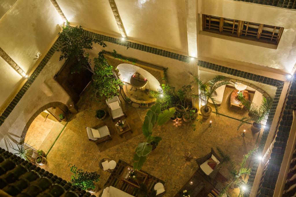 Restaurant ou autre lieu de restauration dans l'établissement Riad Chbanate
