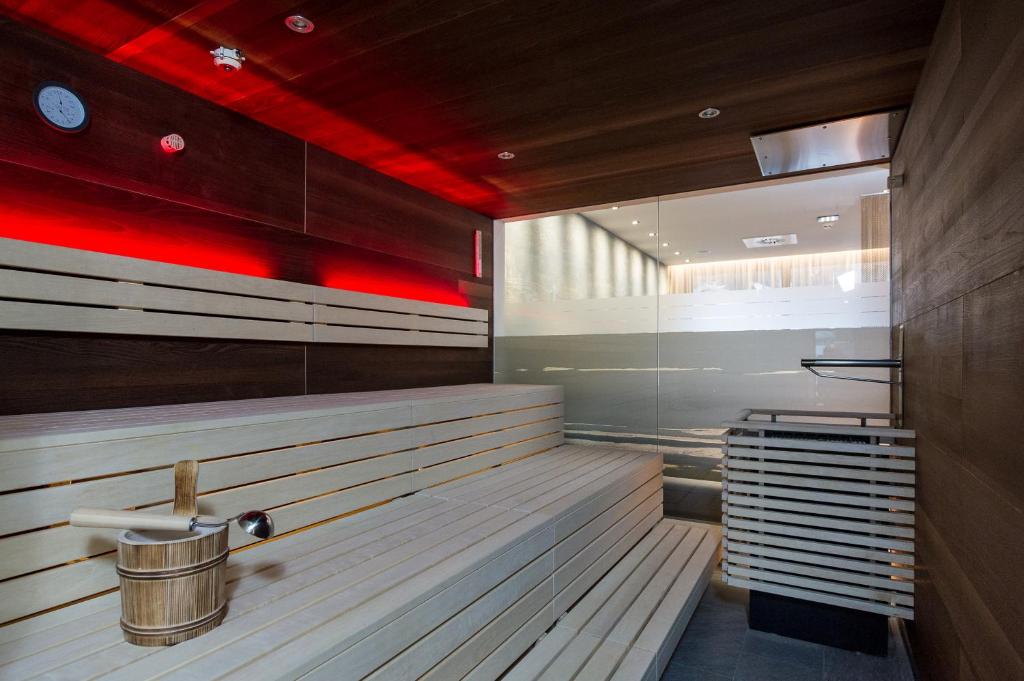 Koupelna v ubytování Hotel Post Wrann