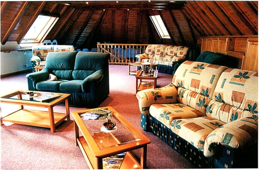 Posezení v ubytování Hosteria Catalana