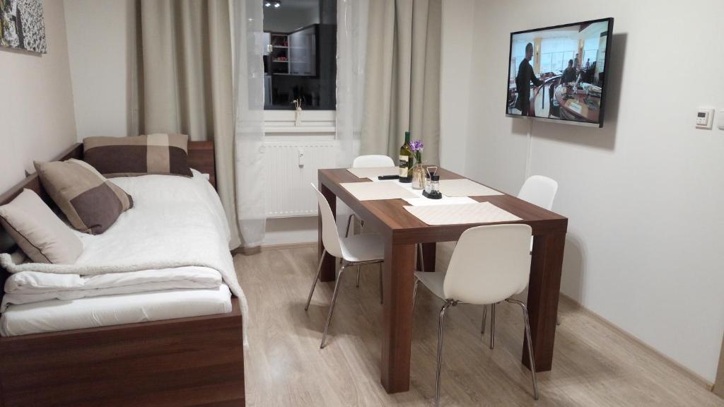 Apartmány Rysí skála - Appartement Met Uitzicht Op De Tuin