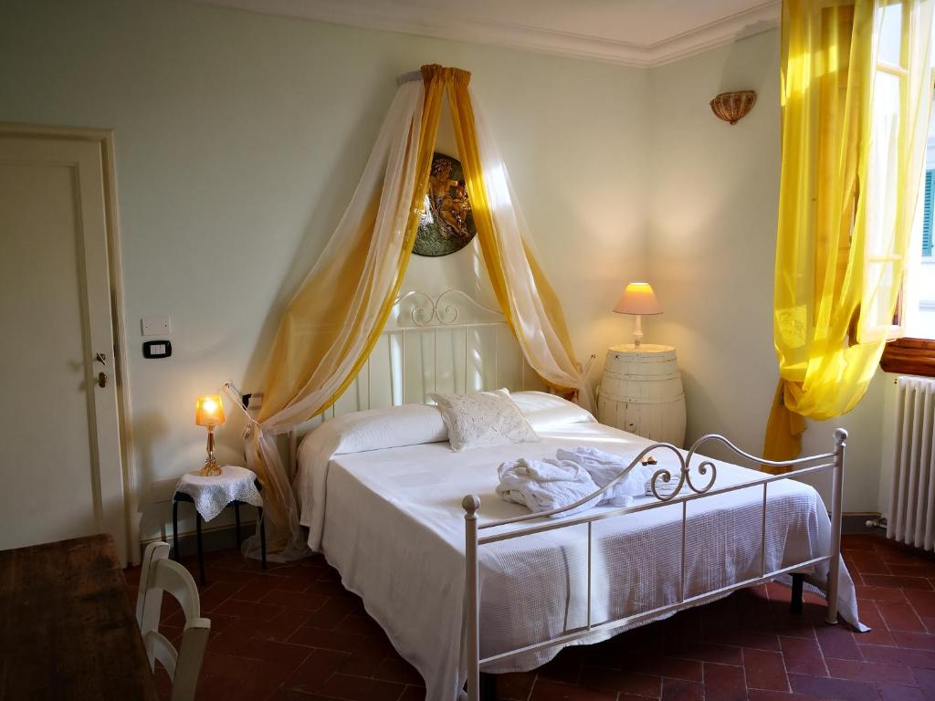 Ліжко або ліжка в номері Il Nido della Formica