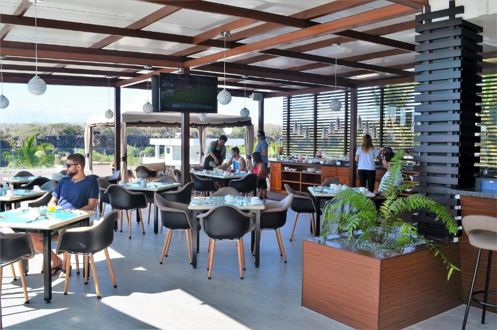 Restaurace v ubytování Ikala Galapagos Hotel
