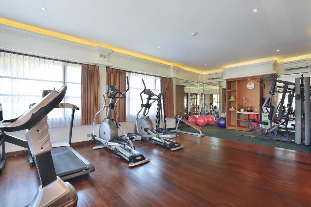 Fitness centrum a/nebo fitness zařízení v ubytování The Alantara Sanur