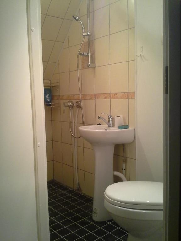 Koupelna v ubytování Koidu Homestay