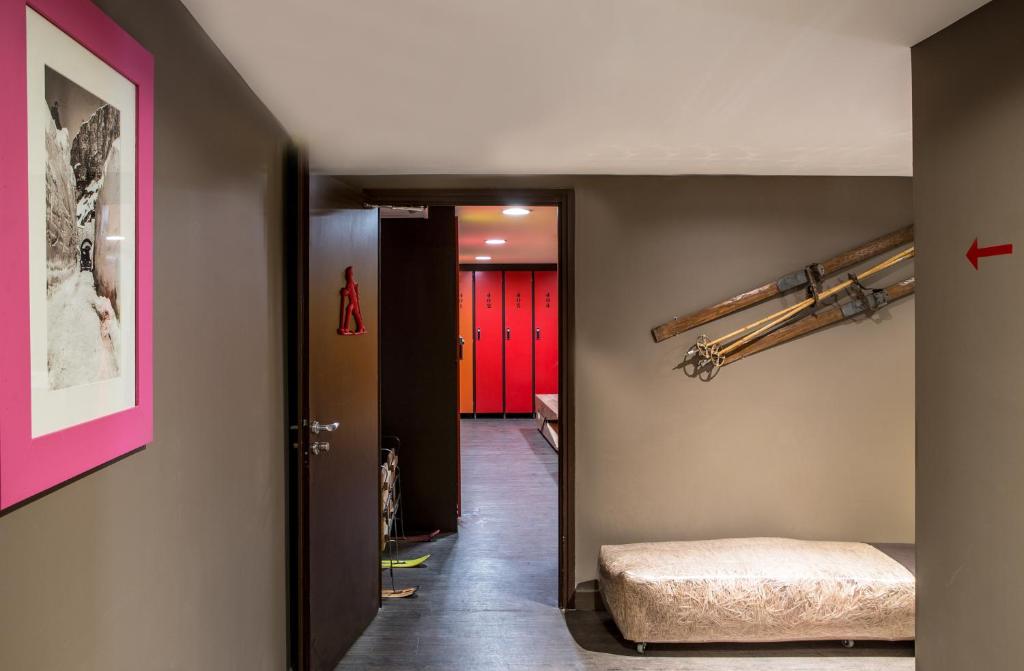 Postel nebo postele na pokoji v ubytování Hotel Ormelune
