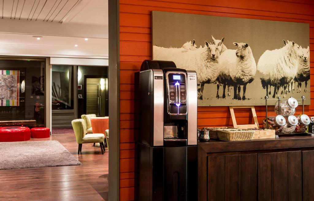Posezení v ubytování Hotel Ormelune
