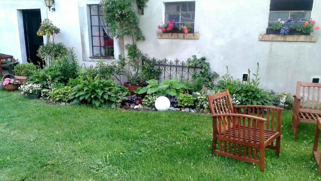 Zahrada ubytování Guest House Wiejska Sielanka