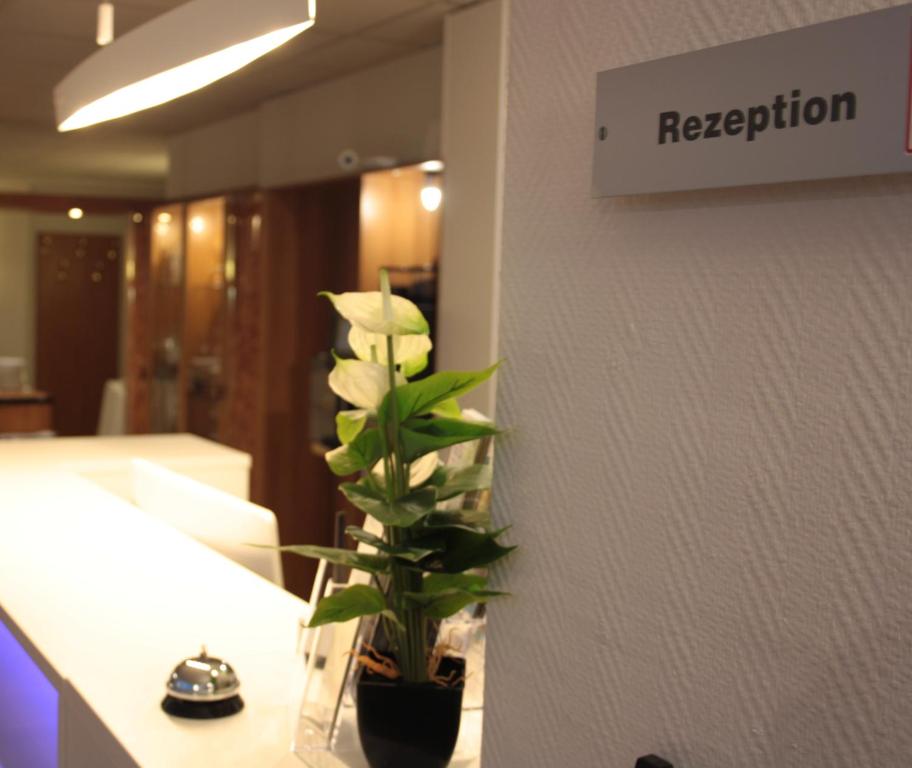 Vstupní hala nebo recepce v ubytování Hotel Am Markt