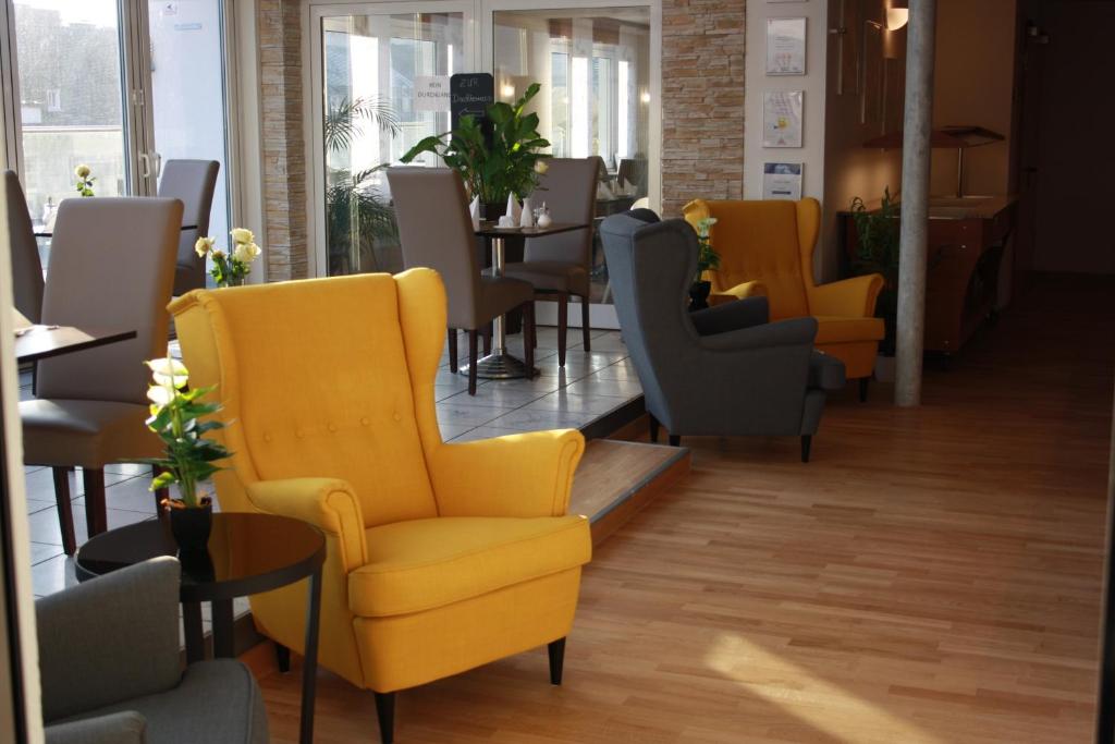 Posezení v ubytování Hotel Am Markt