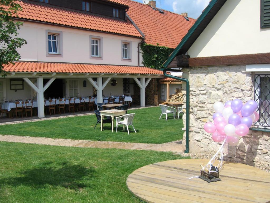 Zahrada ubytování Penzion V polích